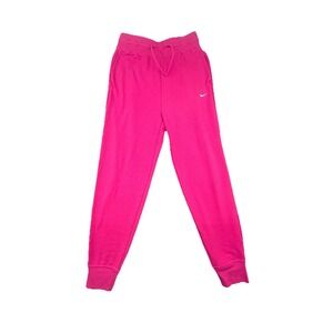 NIKE Womens  Joggers Small High Rise  Bright Pink